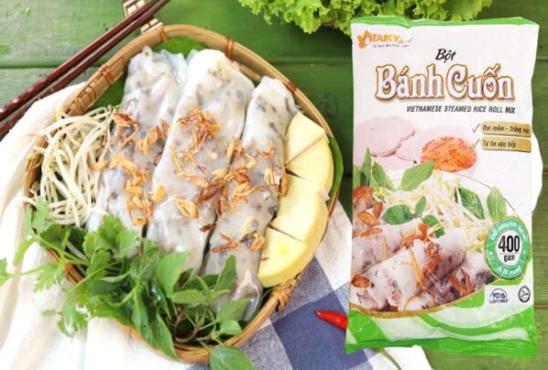cach lam banh cuon bang bot tai ky