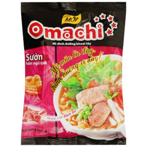 Mì Omachi Khoai Tây Sườn Hầm Ngũ Quả Combo 5 gói