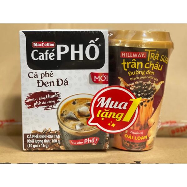 cafe phố tặng trà sữa