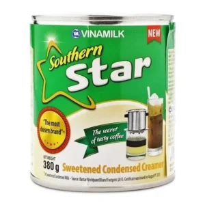 Kem đặc có đường Ngôi sao Phương Nam Xanh lá lon 380g