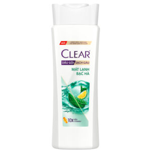 Dầu gội sạch gàu Clear mát lạnh bạc hà 340ml