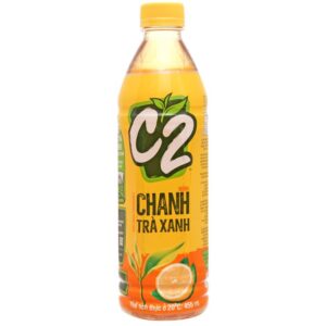Trà xanh C2 hương chanh thùng 24chai x 455ml