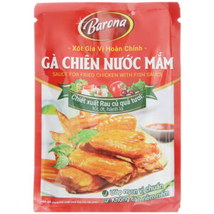 Xốt gia vị hoàn chỉnh gà chiên nước mắm Barona gói 80g