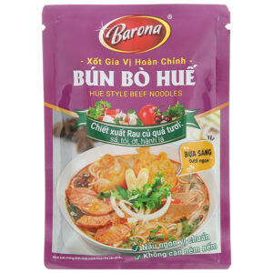 Xốt gia vị hoàn chỉnh nấu bún bò Huế Barona gói 80g