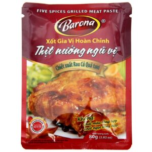 Xốt ướp thịt nướng ngũ vị Barona gói 80g