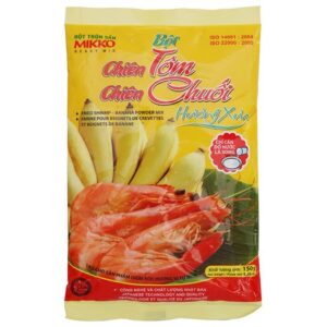 Bột chiên tôm chiên chuối Hương Xưa Mikko gói 150g