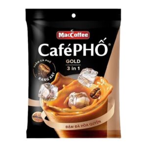 Cà phê sữa MacCoffee Café Phố Gold 3in1 30gói 870g