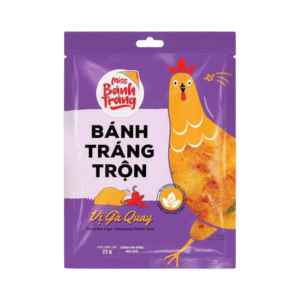 Miss bánh tráng Vị gà quay 10 bịch/xâu