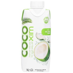 Nước dừa xiêm xanh Cocoxim 330ml