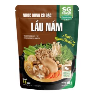 Nước dùng cô đặc lẩu nấm SG Food gói 180g