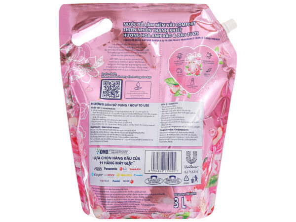 nuoc xa vai comfort thien nhien thanh khiet hoa anh dao dao tuoi tui 3 lit 202404191018509625 nuoc xa vai comfort thien nhien thanh khiet hoa anh dao dao tuoi tui 3 lit 202404191018509625