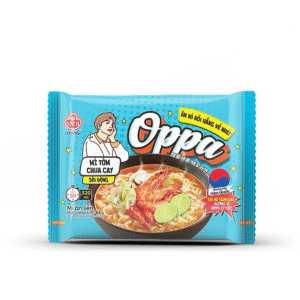 Mì oppa tôm chua cay 65gr thùng 30 gói