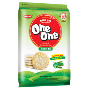 Bánh gạo vị ngọt dịu One One gói 150g