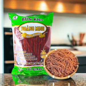Bún gạo lứt đỏ Hoàng Minh 500g