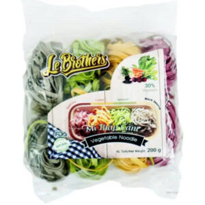 Mì rau củ thập cẩm Le Brothers gói 200g