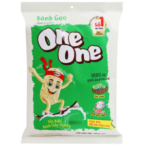 Bánh gạo tảo biển bạch tuộc nướng One One gói 104g