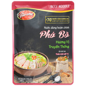Nước dùng hoàn chỉnh Barona Phở bò 150g