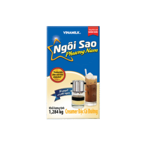 Sữa đặc ngôi sao phương nam hộp giấy 1.284kg màu xanh dương
