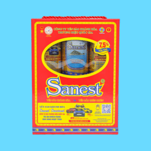 Nước Yến sào Khánh Hòa Sanest hộp 6 lon 190ml