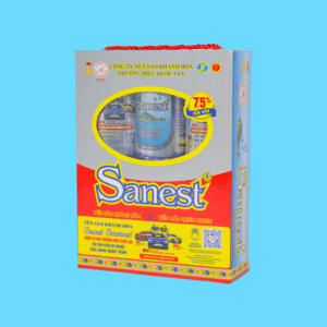 Nước yến sào Khánh Hoà Sanest không đường hộp 6 lon 190ml