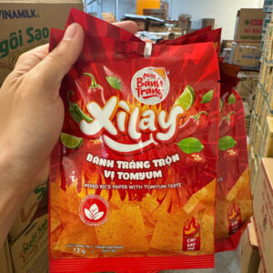 Bánh trang trộn Miss Bánh tráng Xìlay vị tomyum - Xâu 10 gói