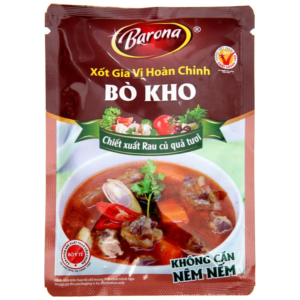 Xốt gia vị hoàn chỉnh bò kho Barona gói 80g