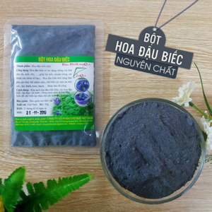 Bột hoa đậu biếc nguyên chất Chợ Quê 10g