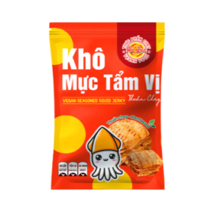 Khô Mực Tẩm Vị Thuần Chay Âu Lạc 50g