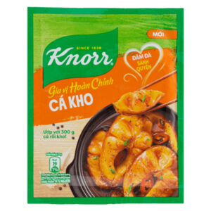 Gia vị hoàn chỉnh cá kho Knorr cho món kho ngon đúng điệu gói 28g