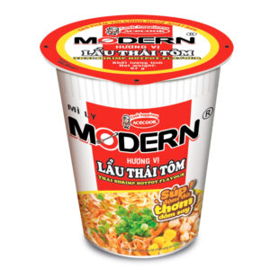 Mì Modern lẩu Thái tôm 67g thùng 24 ly
