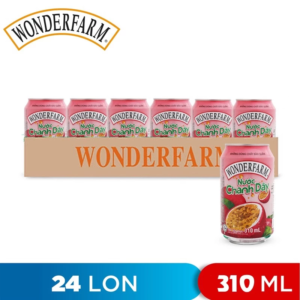 Nước Chanh Dây WONDERFARM thùng 24lon 310ml