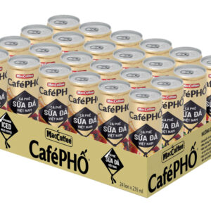 Cà phê sữa MacCoffee Café Phố thùng 24lon 235ml