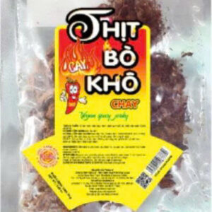 Khô Thịt Bò Khô Cay Chay Âu Lạc 70g