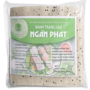 Bánh tráng gạo mè cuốn Ngân Phát 500g
