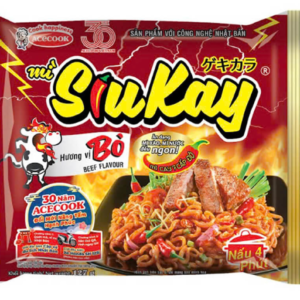Mì SiuKay Bò combo 6 gói (DATE 04/05/26)