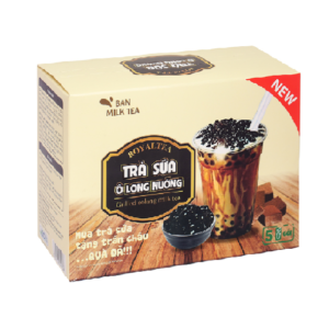 Trà sữa ô long nướng Ban Milk Tea hộp 5 gói